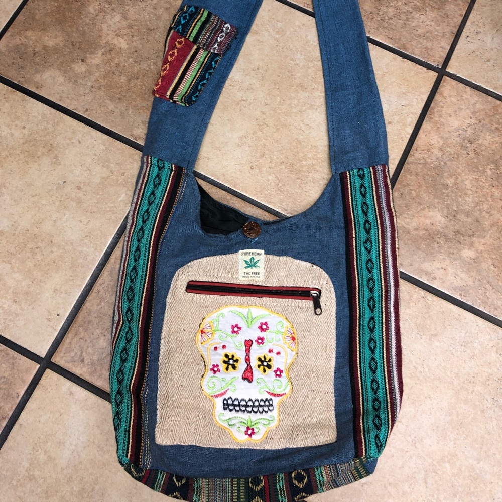 Sugar Skull Shoulder Bag